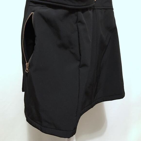 Jessica Simpson NWOT Black Softshell Trench Coat Women 1X - Picture 8 of 16